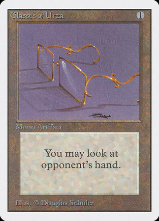 Glasses of Urza [Unlimited Edition] | Arkham Games and Comics