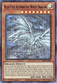 Blue-Eyes Alternative White Dragon (Blue) [LDS2-EN008] Ultra Rare | Arkham Games and Comics