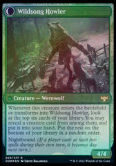 Howlpack Piper // Wildsong Howler [Innistrad: Crimson Vow Prerelease Promos] | Arkham Games and Comics