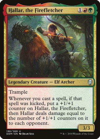 Hallar, the Firefletcher [Dominaria] | Arkham Games and Comics