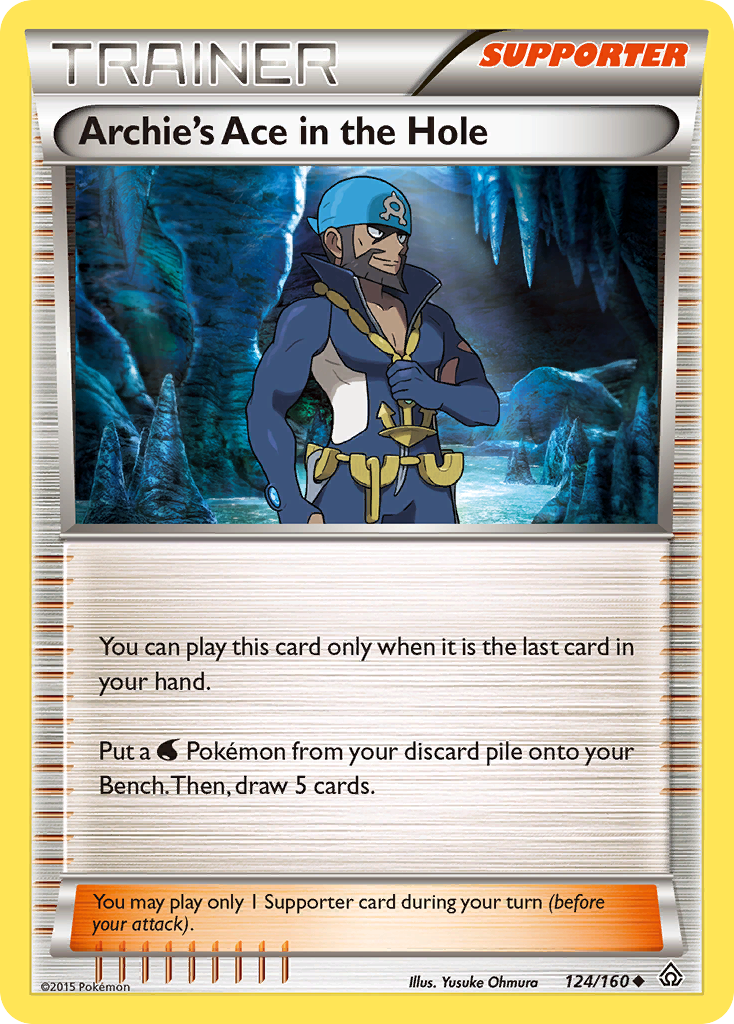 Archie's Ace in the Hole (124/160) [XY: Primal Clash] | Arkham Games and Comics