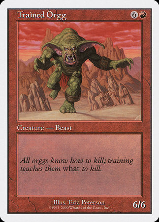 Trained Orgg [Starter 2000] | Arkham Games and Comics