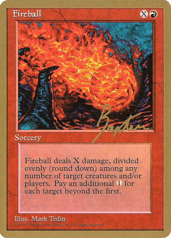 Fireball (George Baxter) [Pro Tour Collector Set] | Arkham Games and Comics