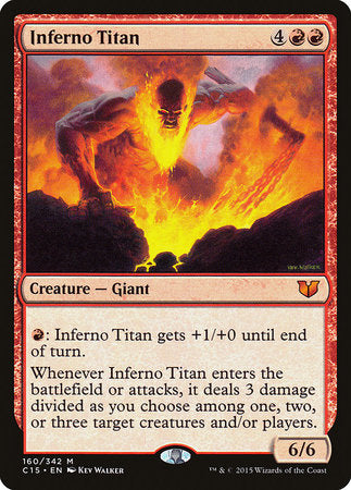 Inferno Titan [Commander 2015] | Arkham Games and Comics