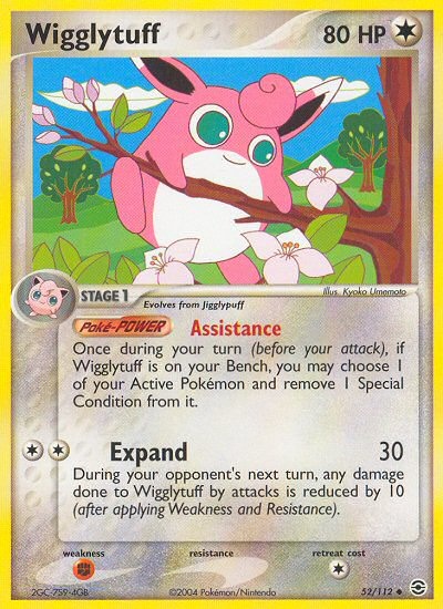 Wigglytuff (52/112) [EX: FireRed & LeafGreen] | Arkham Games and Comics