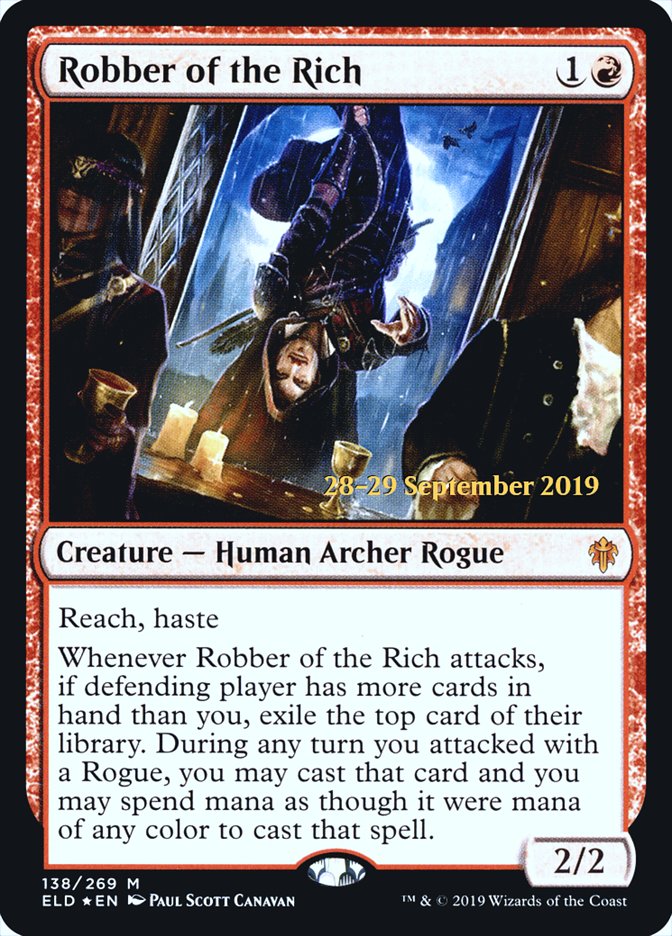 Robber of the Rich  [Throne of Eldraine Prerelease Promos] | Arkham Games and Comics