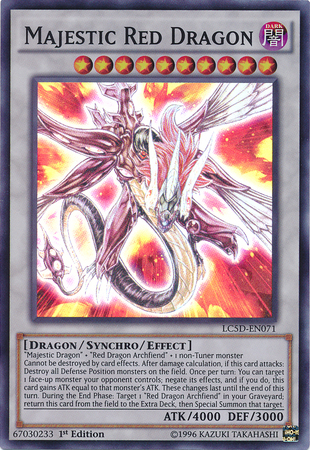 Majestic Red Dragon [LC5D-EN071] Super Rare | Arkham Games and Comics