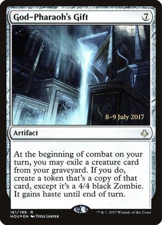 God-Pharaoh's Gift [Hour of Devastation Promos] | Arkham Games and Comics