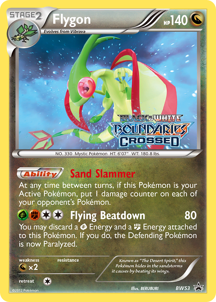 Flygon (BW53) [Black & White: Black Star Promos] | Arkham Games and Comics