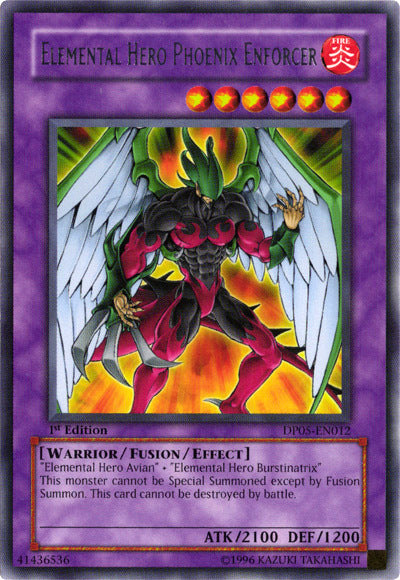 Elemental Hero Phoenix Enforcer [DP05-EN012] Rare | Arkham Games and Comics