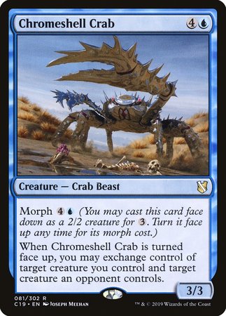Chromeshell Crab [Commander 2019] | Arkham Games and Comics