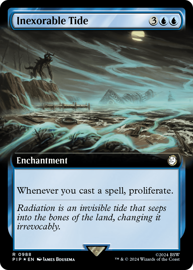 Inexorable Tide (Extended Art) (Surge Foil) [Fallout] | Arkham Games and Comics