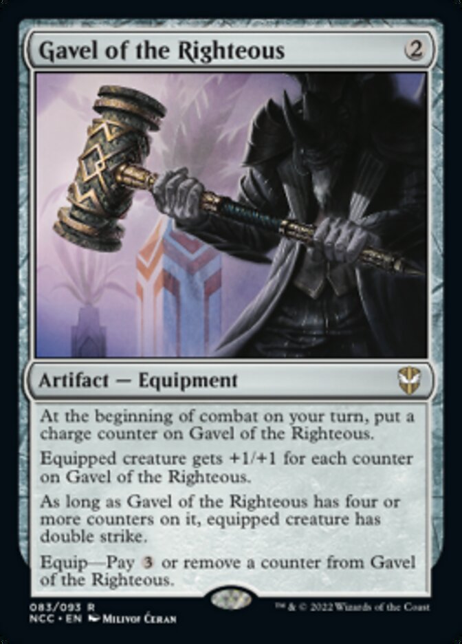 Gavel of the Righteous [Streets of New Capenna Commander] | Arkham Games and Comics