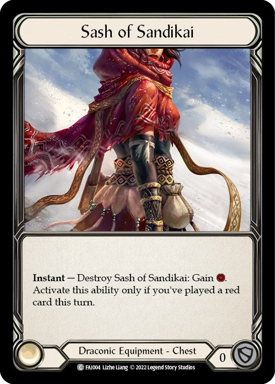 Sash of Sandikai [FAI004] (Uprising Fai Blitz Deck) | Arkham Games and Comics