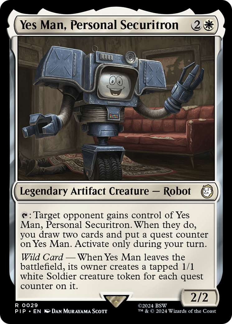 Yes Man, Personal Securitron [Fallout] | Arkham Games and Comics