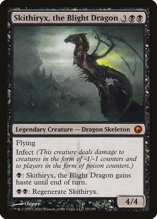 Skithiryx, the Blight Dragon [Scars of Mirrodin] | Arkham Games and Comics