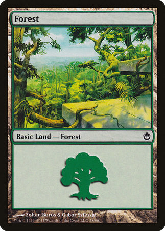 Forest (38) [Duel Decks: Ajani vs. Nicol Bolas] | Arkham Games and Comics