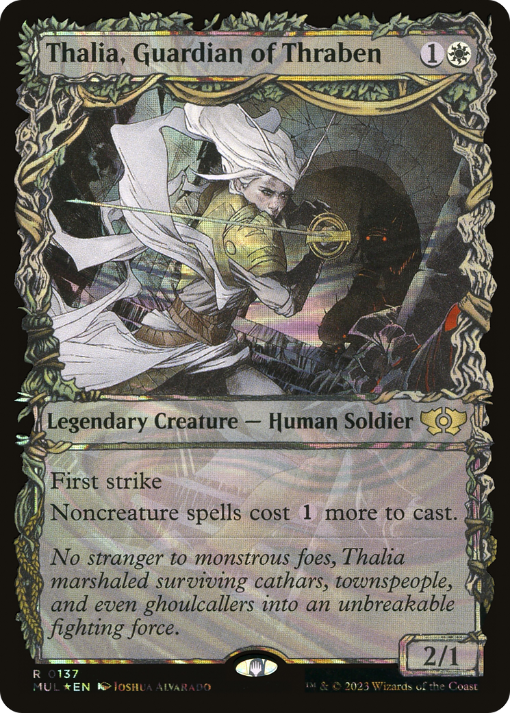 Thalia, Guardian of Thraben (Halo Foil) [Multiverse Legends] | Arkham Games and Comics