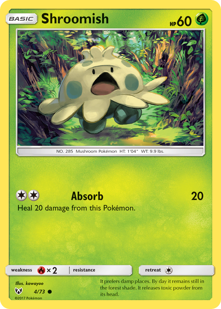 Shroomish (4/73) [Sun & Moon: Shining Legends] | Arkham Games and Comics