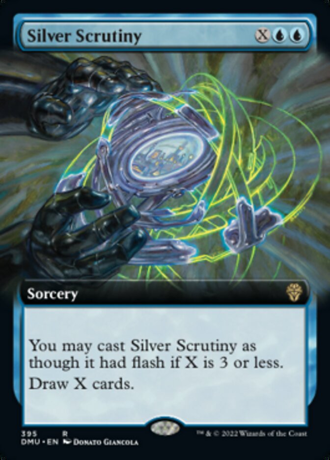 Silver Scrutiny (Extended Art) [Dominaria United] | Arkham Games and Comics