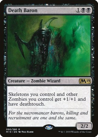 Death Baron [Core Set 2019] | Arkham Games and Comics
