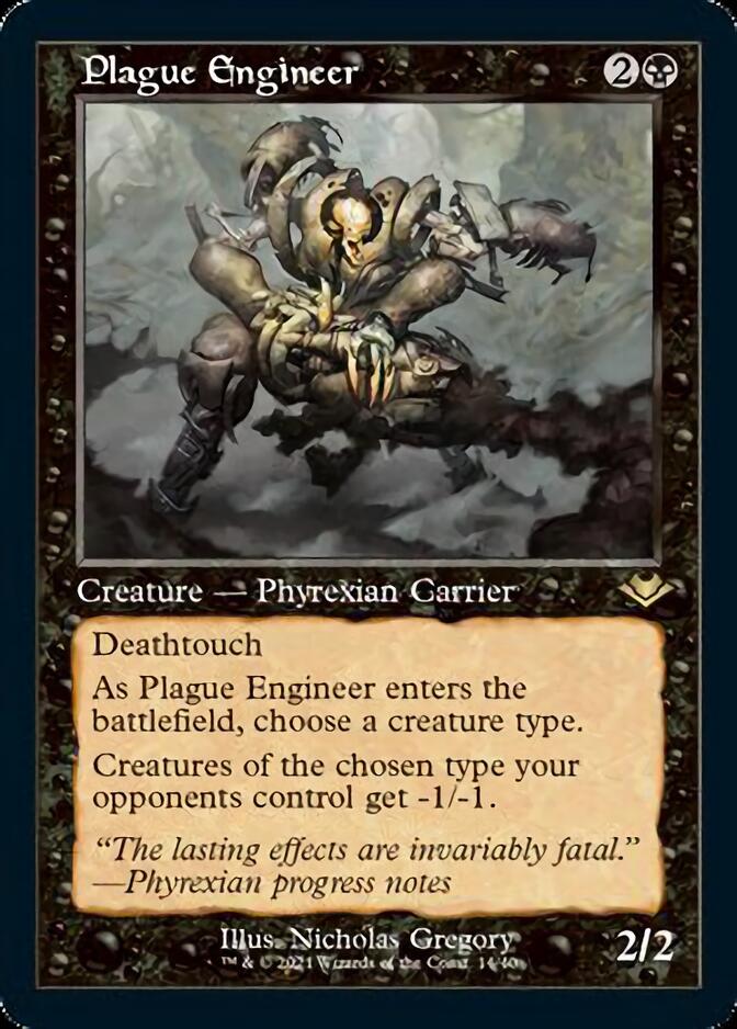 Plague Engineer (Retro Foil Etched) [Modern Horizons 2] | Arkham Games and Comics