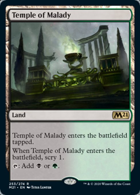 Temple of Malady [Core Set 2021] | Arkham Games and Comics