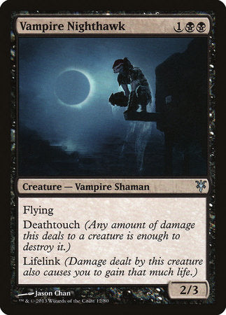 Vampire Nighthawk [Duel Decks: Sorin vs. Tibalt] | Arkham Games and Comics