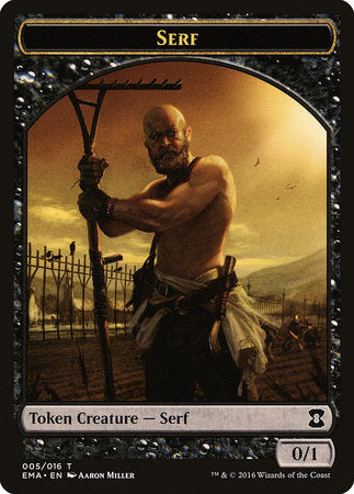 Serf Token [Eternal Masters Tokens] | Arkham Games and Comics