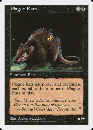 Plague Rats [Fifth Edition] | Arkham Games and Comics