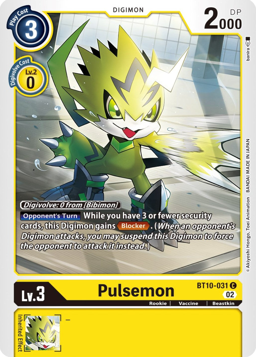 Pulsemon [BT10-031] [Xros Encounter] | Arkham Games and Comics