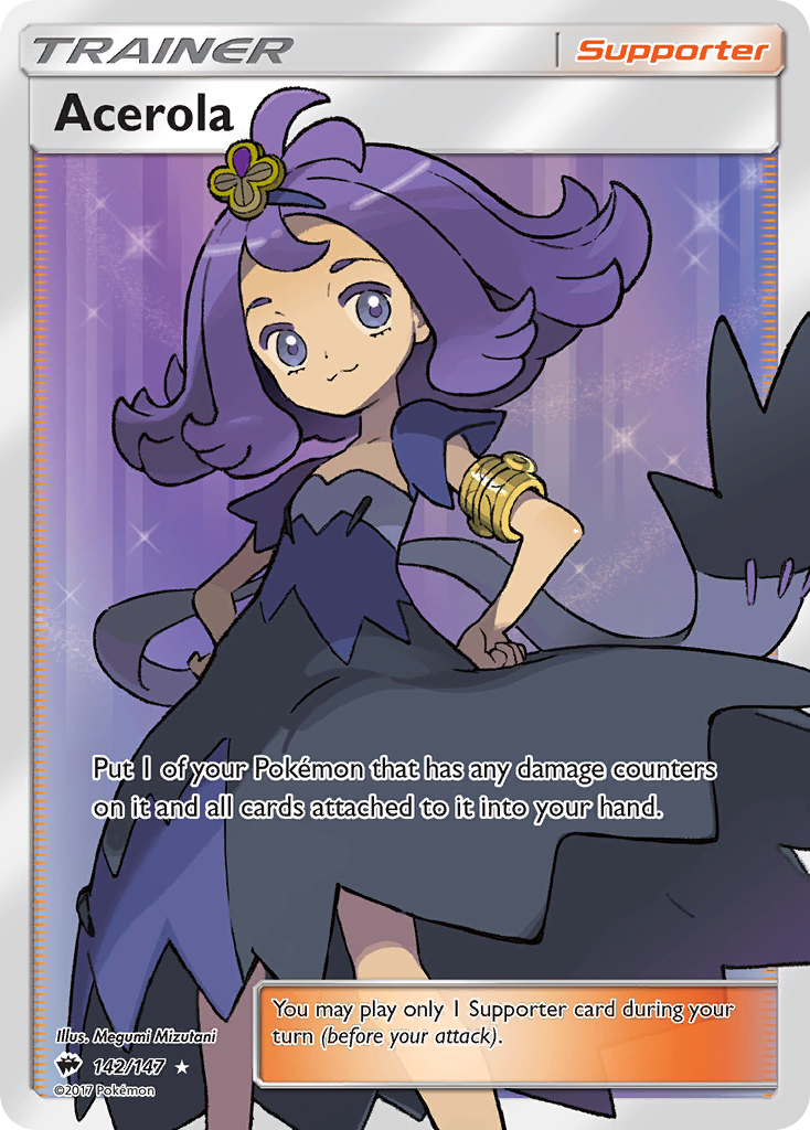 Acerola (142/147) [Sun & Moon: Burning Shadows] | Arkham Games and Comics