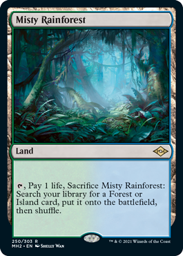 Misty Rainforest [Modern Horizons 2] | Arkham Games and Comics