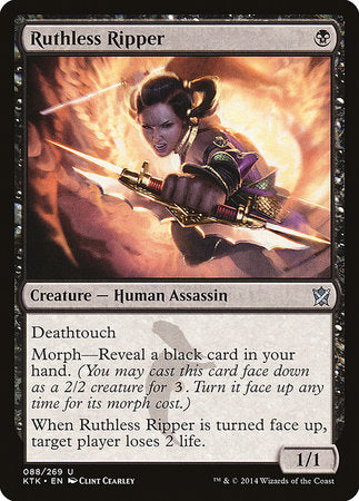 Ruthless Ripper [Khans of Tarkir] | Arkham Games and Comics