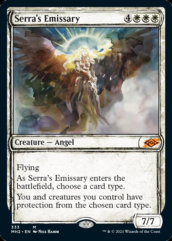 Serra's Emissary (Sketch) [Modern Horizons 2] | Arkham Games and Comics