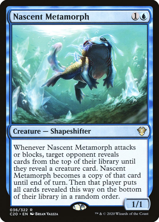 Nascent Metamorph [Commander 2020] | Arkham Games and Comics