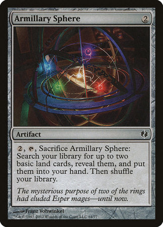 Armillary Sphere [Duel Decks: Venser vs. Koth] | Arkham Games and Comics