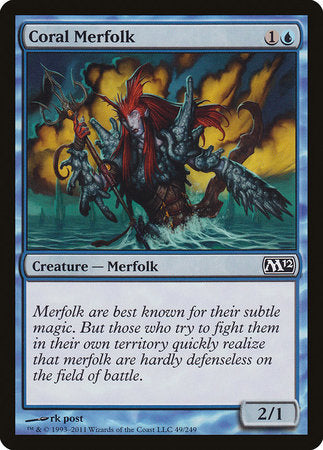 Coral Merfolk [Magic 2012] | Arkham Games and Comics