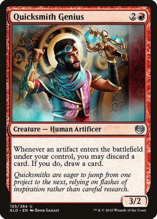 Quicksmith Genius [Kaladesh] | Arkham Games and Comics