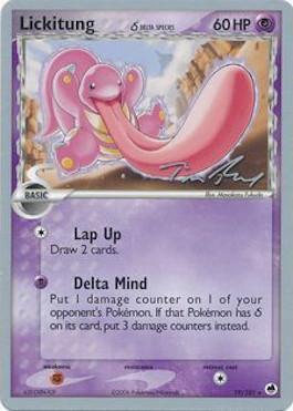 Lickitung (19/101) (Delta Species) (Legendary Ascent - Tom Roos) [World Championships 2007] | Arkham Games and Comics