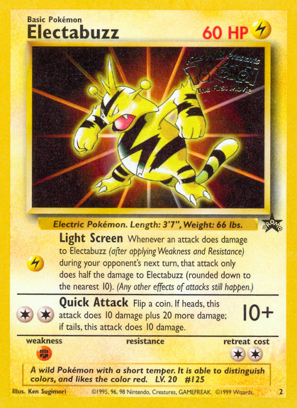 Electabuzz (2) [Wizards of the Coast: Black Star Promos] | Arkham Games and Comics