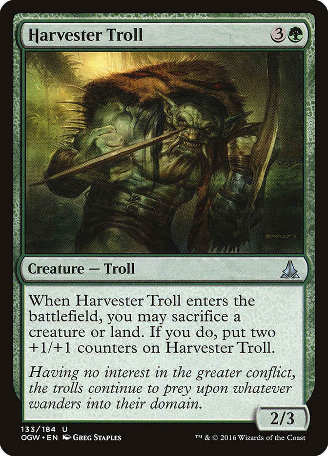 Harvester Troll [Oath of the Gatewatch] | Arkham Games and Comics