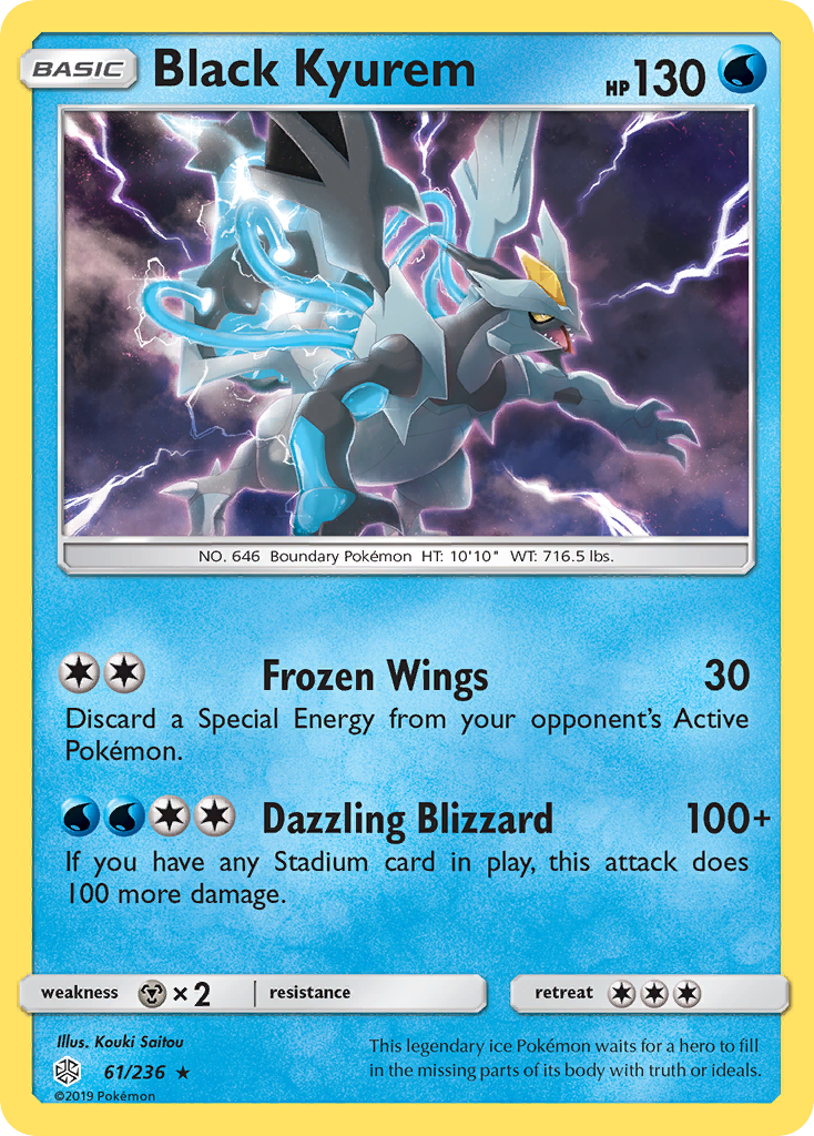 Black Kyurem (61/236) [Sun & Moon: Cosmic Eclipse] | Arkham Games and Comics