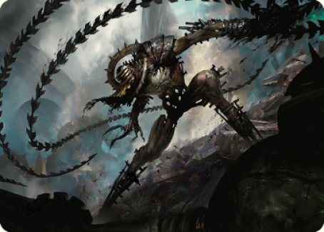 Razorlash Transmogrant Art Card [The Brothers' War Art Series] | Arkham Games and Comics