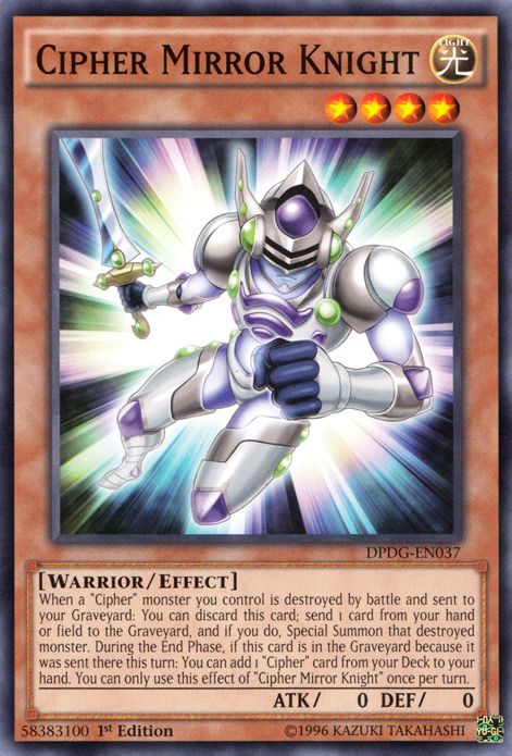 Cipher Mirror Knight [DPDG-EN037] Common | Arkham Games and Comics