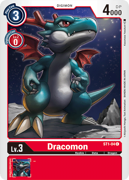 Dracomon [ST1-04] [Starter Deck: Gaia Red] | Arkham Games and Comics