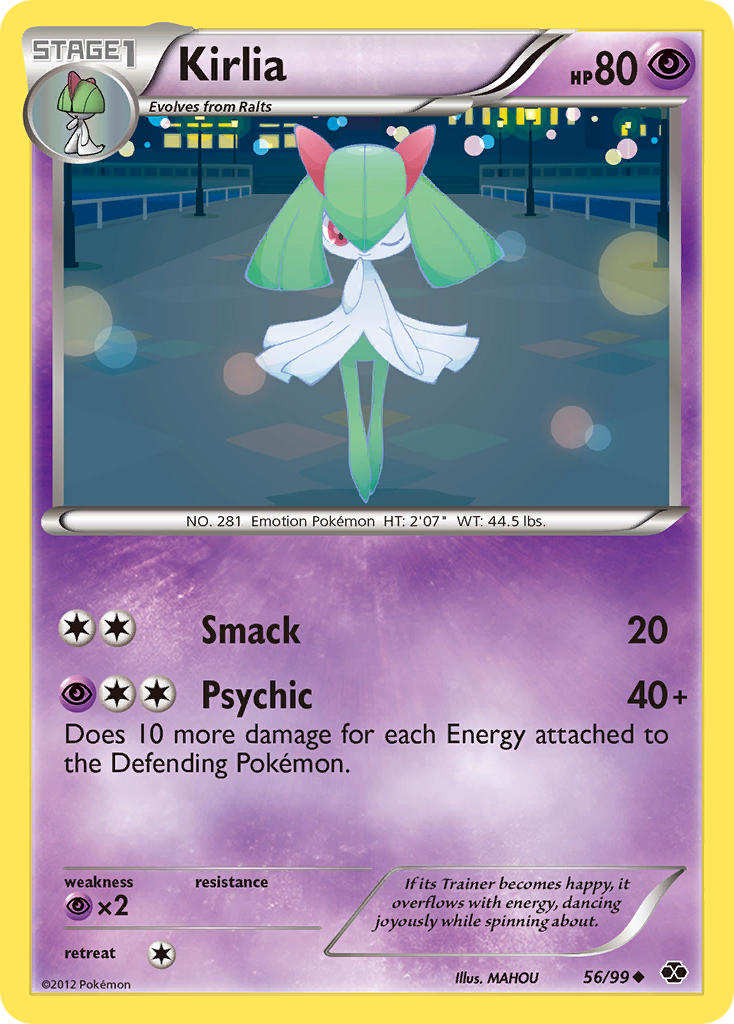 Kirlia (56/99) [Black & White: Next Destinies] | Arkham Games and Comics