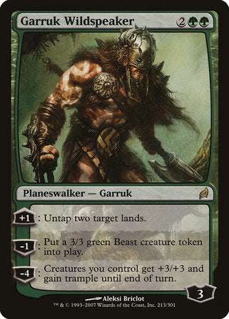 Garruk Wildspeaker [Lorwyn] | Arkham Games and Comics