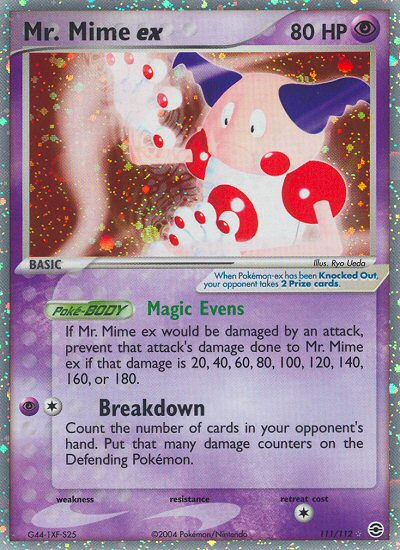 Mr. Mime ex (111/112) [EX: FireRed & LeafGreen] | Arkham Games and Comics