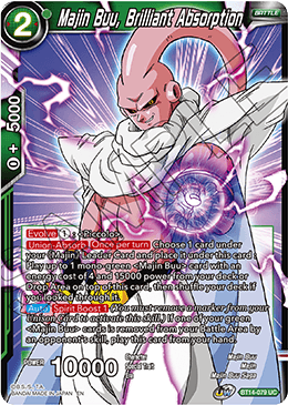 Majin Buu, Brilliant Absorption (BT14-079) [Cross Spirits] | Arkham Games and Comics